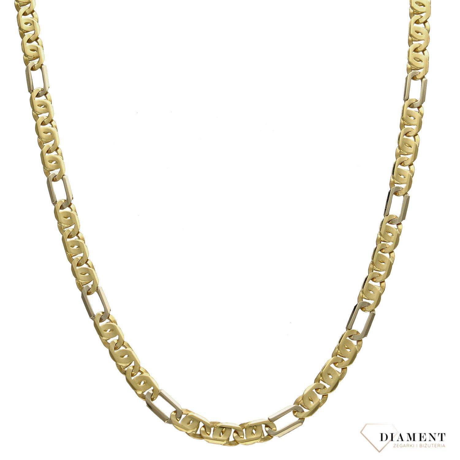 Złoty łańcuszek 585 złoto szerokość 4 mm DIA-LAN-1195-585 4mm.jpg